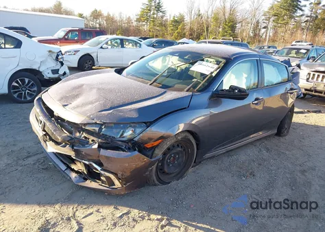 2019 Honda Civic Lx z USA, uszkodzony, nr VIN 2HGFC2F62KH558585